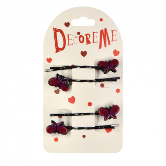 Набор невидимок 5см для волос, 4 шт, BV/2-719/21 (12)