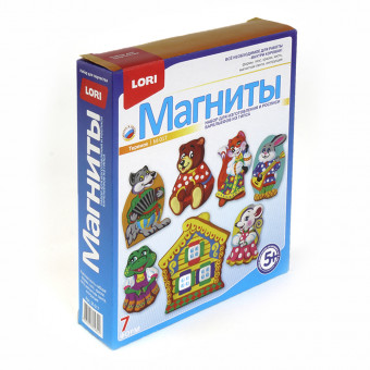 Фигурки на магнитах "Теремок", LORI/М-017