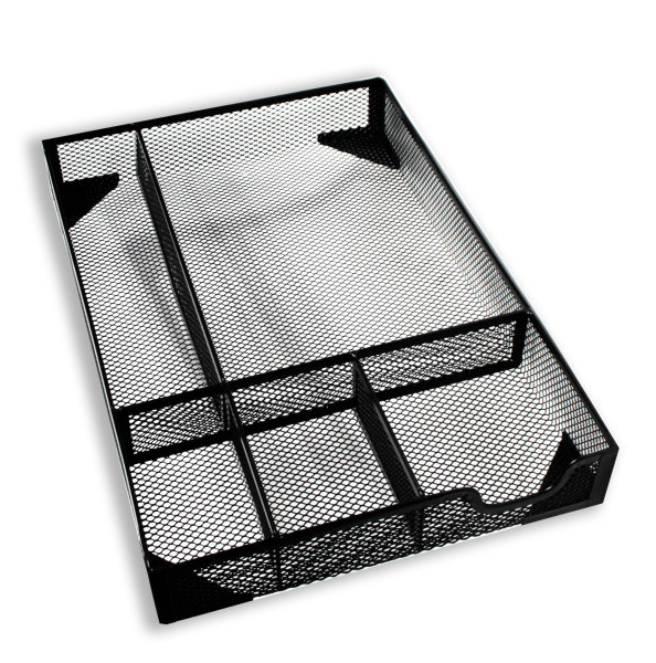 Подставка металлическая на 5 отделов для канцелярских принадлежностей, черный, Asmar Подставка металлическая на 5 отделов для канцелярских принадлежностей, черный, Asmar