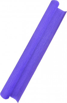 Гофрированная бумага плотная (флористическая 50мм х 250 мм,120 г/м2), тёмно.сиреневая ШК