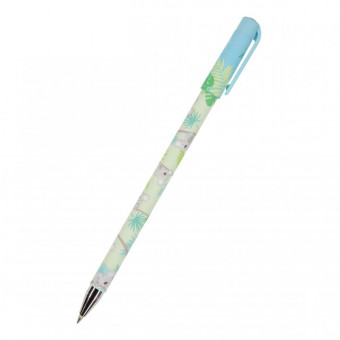 Ручка шариковая 0,5мм синяя «HappyWrite. Sweet animals. Коалы-очаровашки», BV/20-0215/40 (24)