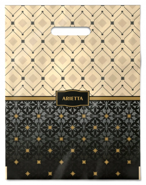 Пакет 30*37 ПВД "Ариетта" с вырубной ручкой (50/500)