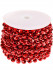 Бусы 10м красные "Торжество" на ёлку, MILAND/НУ-3405