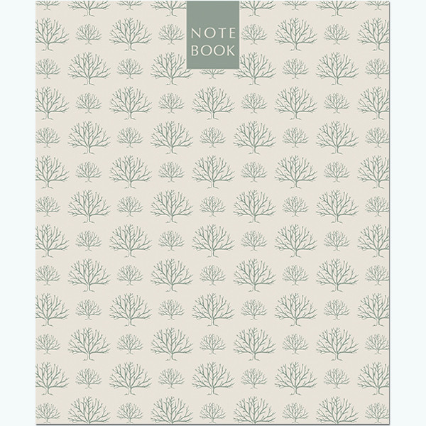 Тетрадь 48 клетка "Green&Brown Pattern" скрепка, Полином (40) Тетрадь 48 клетка "Green&Brown Pattern" скрепка, Полином (40)