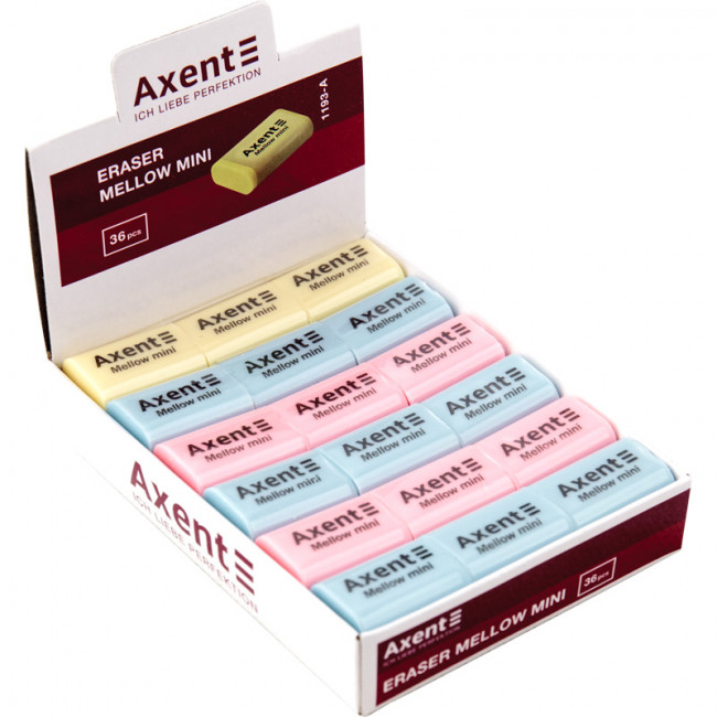 Ластик мягкий Mellow mini 1193-A AXENT(36) Ластик мягкий Mellow mini 1193-A AXENT(36)