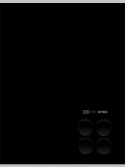 Тетрадь А4 96 клетка "Минимализм в чёрном - 3" скрепка, Remix/96-8961 (5/30)