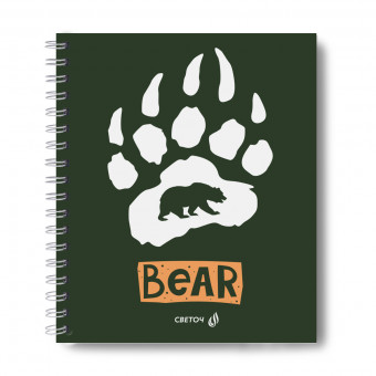 Тетрадь А5+ 96л клетка "Дай лапу!", на гребне, Светоч/ТЕТ96-002 -000814 (12)