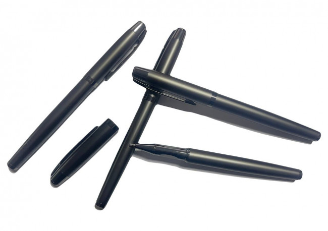 Ручка-роллер синяя "Elegant", металлическая, MAYLOTT/3699 (12)