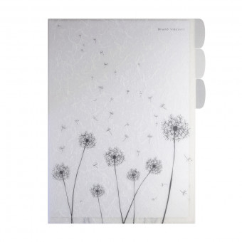 Папка-уголок А4 "Одуванчики", с тремя отделениями, BV/14-035/08 (12)