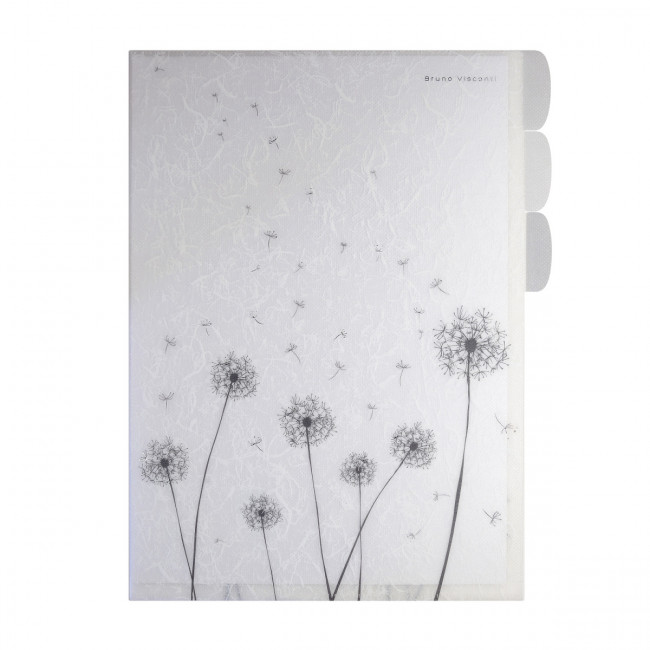 Папка-уголок А4 "Одуванчики", с тремя отделениями, BV/14-035/08 (12)