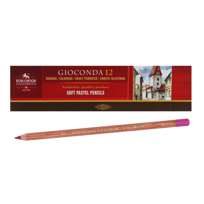 Карандаш 4,2мм пастельный "Gioconda Soft", инжирный, Koh-I-Noor/8820133001KS №133 (12)