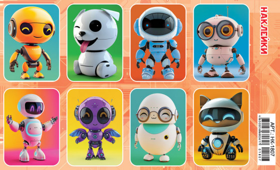 Наклейки (21 глиттер) НК-1807 (20)