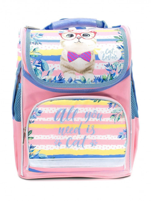 Рюкзак Schoolformat BASIC SWEET KITTY 15 л роз. 38х28х16 см жестк. каркас 1 секц. молния д/девочек Рюкзак Schoolformat BASIC SWEET KITTY 15 л роз. 38х28х16 см жестк. каркас 1 секц. молния д/девочек