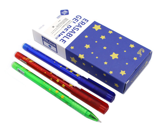 Ручка Шпион "Пиши стирай" CODLO CW-102 "Звездочки" (син) 0.5мм, игольчатый стержень, с ластиком, цвета ассорти, в к/кор №SR-2221 (12/144/1728) Ручка Шпион "Пиши стирай" CODLO CW-102 "Звездочки" (син) 0.5мм, игольчатый стержень, с ластиком, цвета ассорти, в к/кор №SR-2221 (12/144/1728)