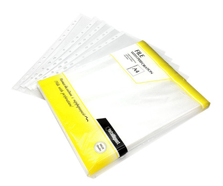 Папка файл  А4 INTELLIGENTс перфорацией 100 мкм CC-182 (50/2500) (50) Папка файл  А4 INTELLIGENTс перфорацией 100 мкм CC-182 (50/2500) (50)