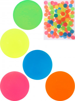 Мяч-прыгун 2,7см, 100шт, Рыжий Кот/TQ118-06