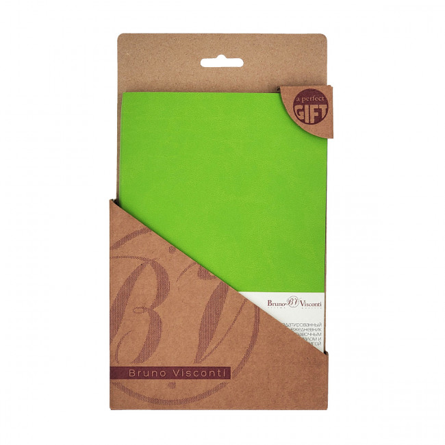 Ежедневник А5 136л недатированный "Megapolis flex", салатовый, BV/3-531/08-1