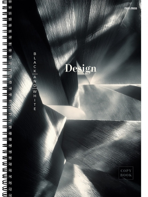 Тетрадь А4 80 клетка "Абстрактный дизайн - 7", на гребне, Проф-Пресс/80-9019 (4/32)