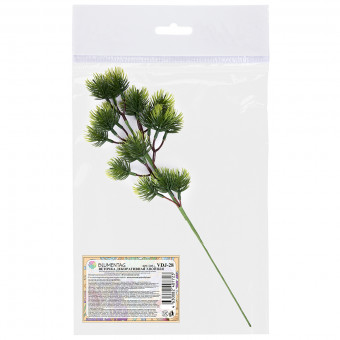 Веточка 38см декоративная хвойная, 1 шт, Blumentag/VDJ-28