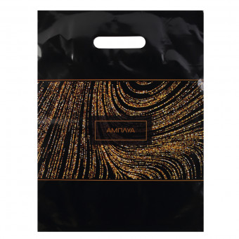 Пакет ПВД (31*40) 60 мкм "Амплуа" с вырубной ручкой (50/500)