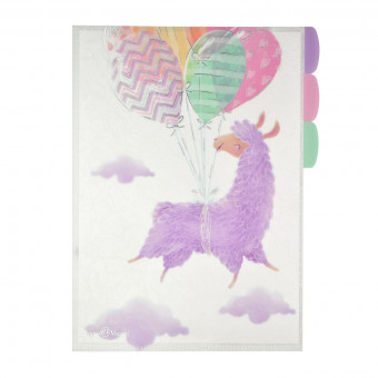 Папка-уголок А4 180 мкр, 3 кармана "Лавандовые ламы", BV/14-035/02 (12) Папка-уголок А4 180 мкр, 3 кармана "Лавандовые ламы", BV/14-035/02 (12)