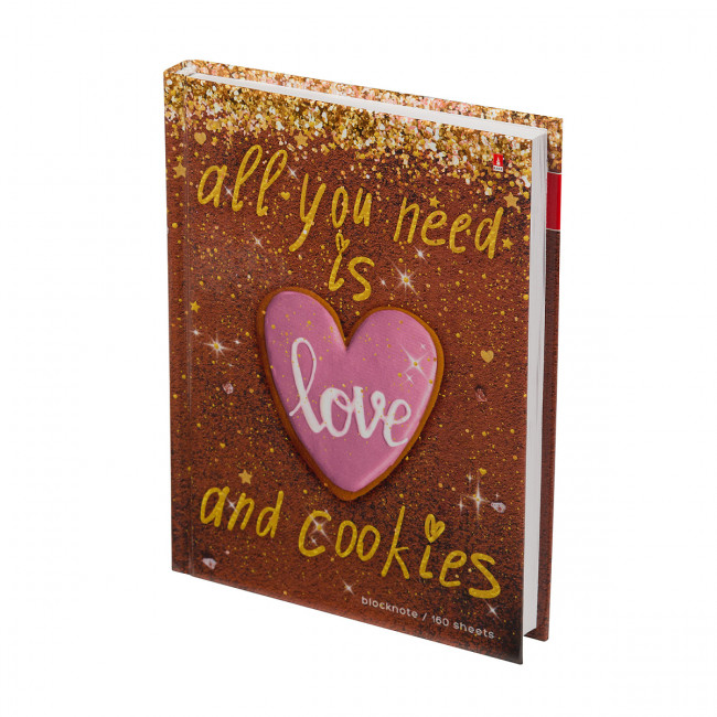 Блокнот А6 160л клетка "Sweet Life", твёрдая обложка, BV/3-160-002/35 (16)