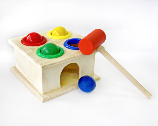 Деревянная игрушка - стучалка, Asmar