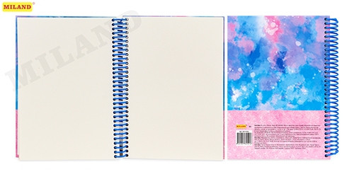 Скетчбук "Лиса" (А5, 64л, 100г, 7БЦ, спираль слева) С64-4501