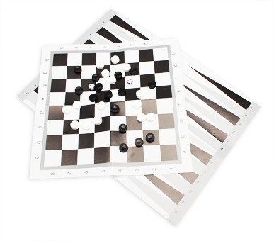 01. НАРДЫ И ШАШКИ В ПАКЕТЕ + 2 поля 28,5х28,5 см (Арт. ИН-0162)