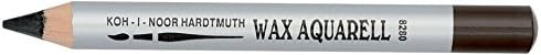 Карандаш восковой акварельный, умбра жженая, Wax aquarell Koh-I-Noor/8280068002KS (4)
