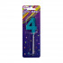 Свеча для торта "Цифра 4" 7,5г 1шт, BOOMZEE/BCD-12-4 (12)
