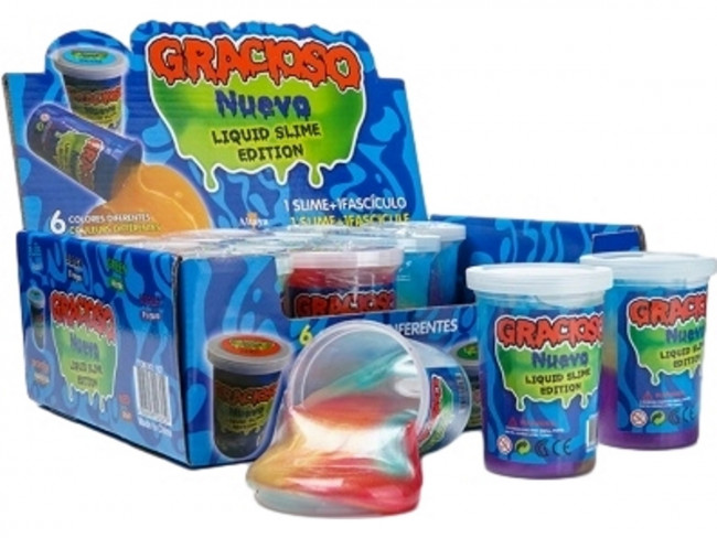 Слайм 7х5,5см "Веселье", Рыжий Кот/ИСМ-5008 (12)