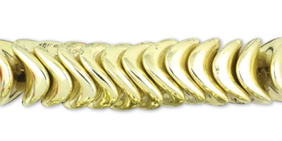 Бусина 6 x16мм под золото,  пластик, Zlatka/BLA-06