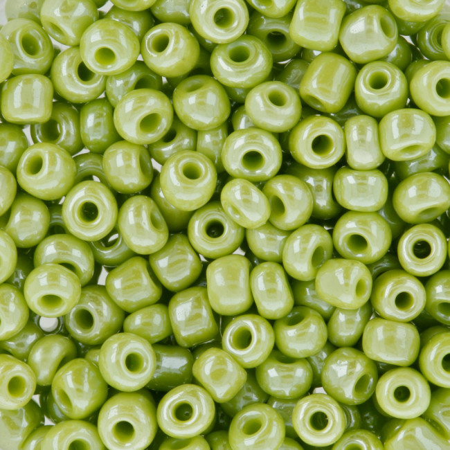 Бисер 10 г, салатовый, Zlatka/GR №0124