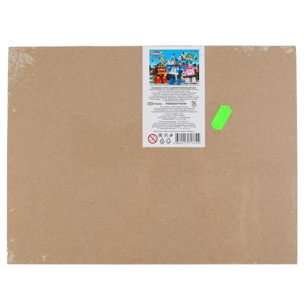 Развивающие пазлы в рамке «Робокар Поли». Умка