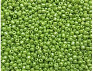 Бисер "ASMAR" размер №6, вес: 50 г, салатовый хамелеон