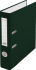 Папка-регистратор  PP 50мм зелёный, металл.окантовка, карман, собранный.Lamark (42)