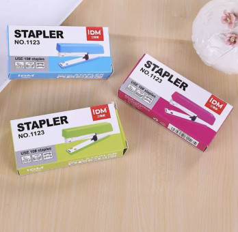 Степлер №10 канцелярский, с антистеплером, Bachang/1123 (12)