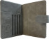 Обложка на паспорт WENZER OFFiCE, РФ Паспорт, на кнопке, серая, эко кожа
