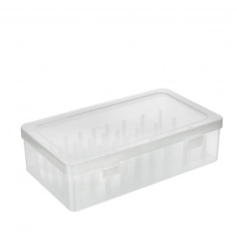 Коробка для швейных принадлежностей пластик, прозрачный, Gamma/ОМ-042/1
