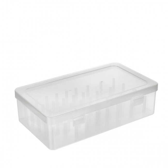 Коробка для швейных принадлежностей пластик, прозрачный, Gamma/ОМ-042/1