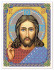 Канва/ткань А4 с рисунком "Христос  Спаситель" №1 для вышивания бисером, Нова Слобода