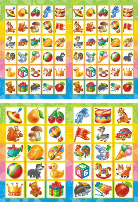 Наклейки для детского сада НКШ-007