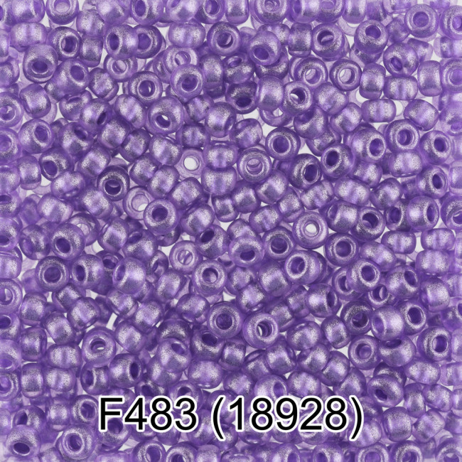 Бисер Чехия "GAMMA" круглый 6 10/0 2.3 мм 5 г 1-й сорт F483 сиреневый ( 18928 ) Бисер Чехия "GAMMA" круглый 6 10/0 2.3 мм 5 г 1-й сорт F483 сиреневый ( 18928 )