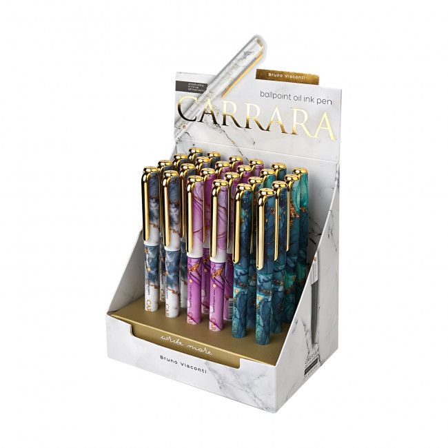 Ручка шариковая 0,7мм синяя "Carrara.Brigh", BV/20-0293/62 (24)