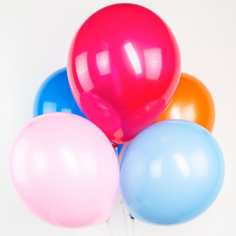 Набор воздушных шаров, пастельные, 100 шт, Микрос/Ч54630