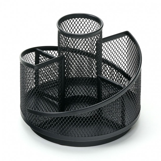 Подставка для канц.пренадлежностей, 5 отд., металлическая, черная WENZER OFFiCE /2012 Подставка для канц.пренадлежностей, 5 отд., металлическая, черная WENZER OFFiCE /2012