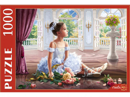 Пазлы 1000 элементов "Балерина", Рыжий Кот/Ф1000-8043