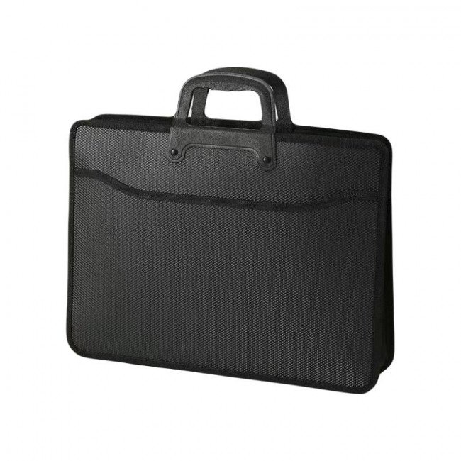 Сумка портфель для документов  380*300мм, черная, Cobest/YC602B