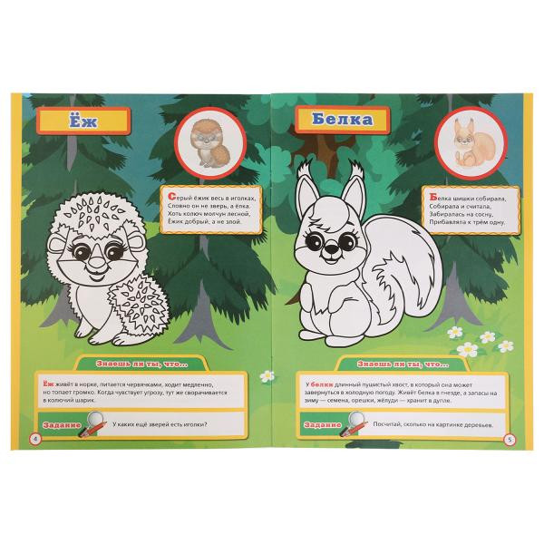 Энциклопедия «Лесные животные» 5 в 1. Формат: 214 х 290мм 16стр, Умка Энциклопедия «Лесные животные» 5 в 1. Формат: 214 х 290мм 16стр, Умка